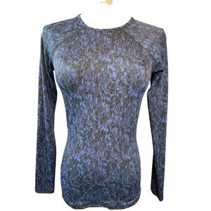 2/$30 Athleta XS Long Sleeve Patterned Top